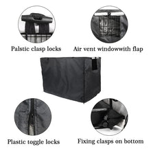 Load image into Gallery viewer, Dog Crates Cover for 24in/30in/36in/43in Wire Dog Cage Durable Waterproof Oxford-Fabric with 2 Door Indoor/Outdoor 87HA
