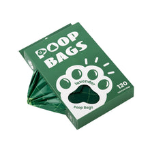 Load image into Gallery viewer, 120pcs/set Degradable Dog Poop Bag Portable Cat Poop Cleaning Bag with Handle Thickened deodorant Pet Waste Bags Dog Accessories
