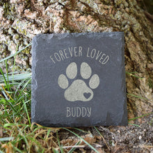 Load image into Gallery viewer, Dog Memorial Garden Stone Pet Memorial Gift Dog Pet Loss Bereavement Gifts Dogs Garden Path Stone Pet Grave Marker

