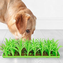 Load image into Gallery viewer, Pets slow feeder Silicone Grass Slow Food Mat Dogs Snuffle Pad Cats Licking Pad Non-slip Eating Mat pet Supplies Dog Accessories
