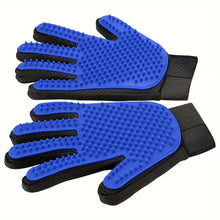 Load image into Gallery viewer, A pair of pet grooming gloves - gentle brush removal, suitable for dogs and cats - massage stimulation loop - easy to use
