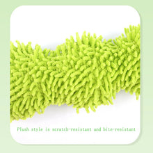 Load image into Gallery viewer, Cat plush toy pet amusing cat to relieve boredom interactive scratch-resistant and bite-resistant green animal toy
