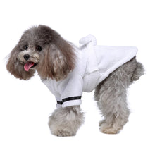 Load image into Gallery viewer, Dog Bath Robe After Bath, Quick Dry Absorbent Towel Robe with Belt for Small Medium Dogs Cats, Post Bath Drying Pet Accessories
