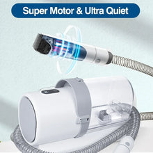 Load image into Gallery viewer, Dog Grooming Kit for Pet Include 4 Hair Clipper Combs 2.5L Vacuum Cleaner and 5 Pet Grooming Tools for Shedding
