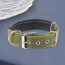 Load image into Gallery viewer, Dog Collars，Nylon，Adjustable Dog Neck Circle，Long-lasting Pet Neck Strap，with Traction Ring，Teddy Keji Pitbull，Pet Supplies
