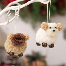 Load image into Gallery viewer, Felt Dog Christmas Ornaments Set Cute Holiday Tree Pendants Handmade Xmas Decorations for Pet Lovers Festive Gift Ideas
