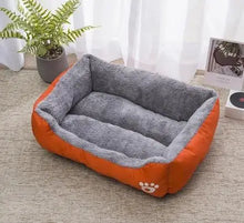 Load image into Gallery viewer, Large Pet House Dog Bed Cat Mat Long Plush Deep Sleeping Warm Soft Small Dog Cushion Calm Beds for Puppy Chihuahua
