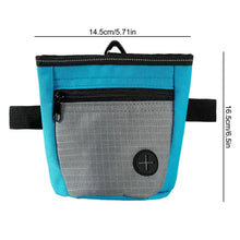 Load image into Gallery viewer, Dog Treat Pouch Magnetic Closure Puppy Training Waist Bag Puppies Goodie Treat Pouch With Waist Belt For Behavior Aids
