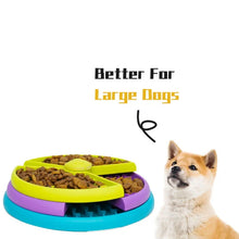 Load image into Gallery viewer, Dog Puzzle Toys Slow Feeder Interactive Increase Puppy IQ Food Dispenser Slowly Eating NonSlip Bowl Pet Cat Dogs Training Game
