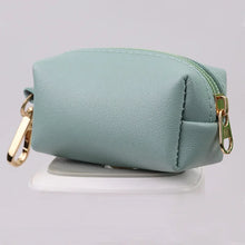 Load image into Gallery viewer, Pet poop bag dispenser dog garbage bag bag PU leather outdoor portable dog walking poop collection box
