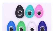 Load image into Gallery viewer, Dog Training Clicker Pet Cat Dog Click Trainer Various Style Aid Adjustable WristStrap Sound Key Chain Dog Repeller Pet Product
