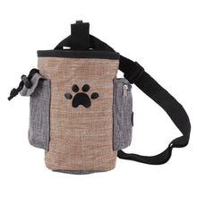 Load image into Gallery viewer, Dog Treat Pouch Dog Training Pouch Bag with Waist Shoulder Strap Poop Bag Dispenser Treat Training Bags for Treats Pet Toys
