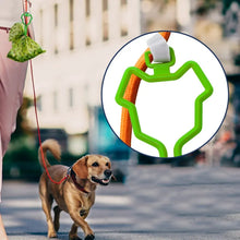 Load image into Gallery viewer, Dog Poop Bag Holder Pet Waste Carrier Clip Hands-Free Dog Leash Dispenser Outdoor Walking Puppy Poop Bags Clip Easy To Carry
