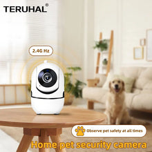 Load image into Gallery viewer, 3MP Pet Dog Camera WiFi 1080P HD Indoor Pet Monitoring Camera Two-Way Audio Wireless Surveillance Camera Security Baby Monitor
