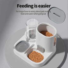 Load image into Gallery viewer, Feeder - Dual-purpose Drinking and Feeding Unit - Convenient, Simple, Large Capacity -Suitable for Small and Medium Dogs and cat
