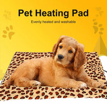 Load image into Gallery viewer, Pet heating pad outdoor indoor electric USB heating pad washable three Mode temperature adjustable heating blanket for cats dogs
