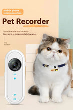 Load image into Gallery viewer, Waterproof Mini Body Camera for Dogs Cats, Outdoor Adventures Pet Camera Cam Smart Collar HD 1080P WiFi App with Video Recording
