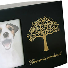 Load image into Gallery viewer, Cremation Urn for Dogs Funeral with Photo Frame Wood Cat Ashes Keepsake Box
