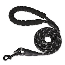 Load image into Gallery viewer, Reflective Dog Leash With Comfortable Padded Handle - Double Heavy Duty Traction Rope For Strong Dogs - Enhance Safety And Contr
