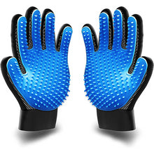 Load image into Gallery viewer, Pet Grooming Kit for Dog Cat Rabbit Fur 2 Sided Grooming Brush Bath Cleaning Glove De-Shedding De-Matting Pet Hair
