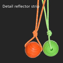 Load image into Gallery viewer, Dog Ball Toys Bouncy Rubber Ball Chew Toys Pet Dog Toy Ball with String Interactive Toys for Big Dog Puppy Games Toys
