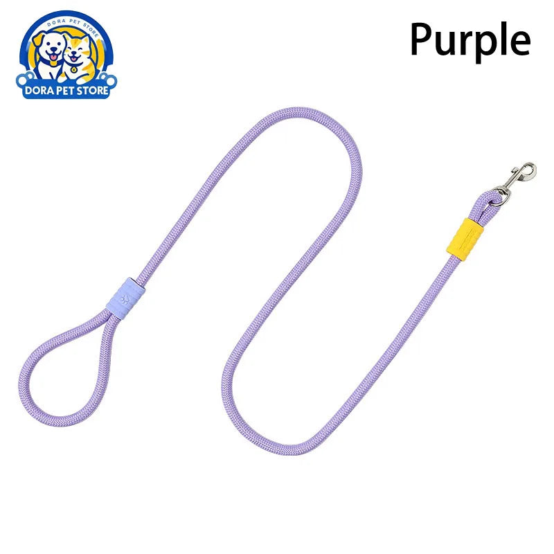 Dog leash, pet walking leash, outdoor dog dopamine contrasting leash, pet supplies