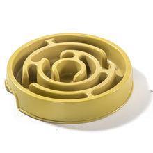 Load image into Gallery viewer, Pet Dog Slow Feeder Bowl Slower Food Feeding Dishes Fun Non Slip Anti-Gulping Eco Dog Bowl for Large Medium Small Dogs Puppy
