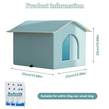 Load image into Gallery viewer, Pet Cooling House Dog Cooling Shelter All Seasons Pet Accessory  Comfortable Kitten Cooler House for Small Large Medium Cat
