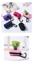 Load image into Gallery viewer, 강아지 배변패드 Dog Poop Bag Carrier Portable Pet Waste Bag Dispenser Hangingable for Dogs Walking Garbage Bags Dispensers Pet Supplies
