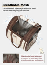 Load image into Gallery viewer, Large Dog Carrier Backpacks,With Load 9KG ,Cat Puppy Carrier Bag for Travel Camping Hiking
