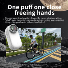 Load image into Gallery viewer, 4K pixel cat and dog pet camera, mini thumb camera, outdoor bicycle camera, motorcycle wide-angle camera, portable helmet camera
