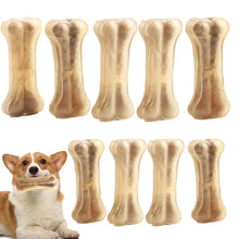 Load image into Gallery viewer, Durable Dog Chew Toys Cowhide Bones Dental Sticks Puppy Treats Supplies Cleaning Teeth Healthy Snacks for Small Medium Large Dog
