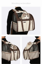 Load image into Gallery viewer, Large Dog Carrier Backpacks,With Load 9KG ,Cat Puppy Carrier Bag for Travel Camping Hiking
