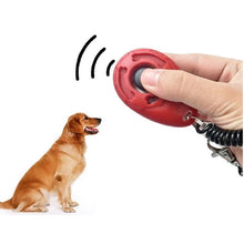 Load image into Gallery viewer, Dog Training Clicker Aid Adjustable WristStrap Sound Plastic Pet Cat Click Trainer Key Chain Dog Repeller Dog Supplies ﻿
