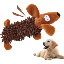 Load image into Gallery viewer, 1 Plush Toy with a Dog Gnawing and Making Sounds
