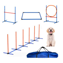 Load image into Gallery viewer, Dog agility training equipment, dog obstacle training jumping pole, combined hurdle trainer, pet supplies
