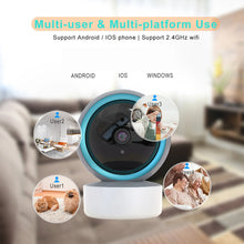 Load image into Gallery viewer, Pets Camera with 2 Way Intercom Smart Motion Sense Indoor Camera for Home Safety WIFI Dog Camera with PTZ 355° Shooting Camera
