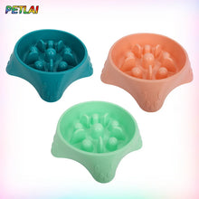 Load image into Gallery viewer, Dog Slow Feeder Slow Food Bowl  Anti-Choking Anti-tipping Delay eating Anti-slip pet food bowl easy to clean Slow down eating
