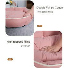 Load image into Gallery viewer, Pet Beds for Dogs Home Dog Bed Large Dog Kennel Accessories Washable Big Bedd Supplies Plush Mat Accessoires Underpad Bedding
