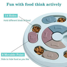 Load image into Gallery viewer, Pet toys, cats and dogs, relieving boredom, feeding plates, slow food bowls, interactive brain training, feeding equipment
