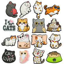 Load image into Gallery viewer, Cute Pet Animal Dog And Cat Shoe Charms Pack for Crocs - Accessory Set for Girls Boys Women Men Ideal Party Favor Gifts
