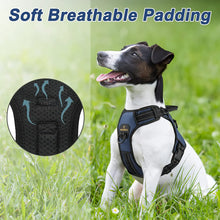 Load image into Gallery viewer, MASBRILL Dog Harness No Pull Nylon Adjustable Reflective Dog Vest Harness 2 Metal Leash Hooks Easy Control Handle Walking
