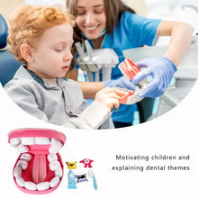 Load image into Gallery viewer, Dentist Toys for Preschool Educational Children Role Play Toys Teeth  Brushing Toys Cute Early Education Cartoon Tooth Brushin
