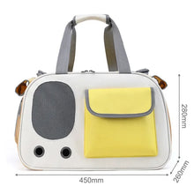 Load image into Gallery viewer, Pet Cat Carrying Bag Pet Dog Carrier Bag Cat bag outdoor bag Large capacity single shoulder diagonal dog bag Pet Supplies

