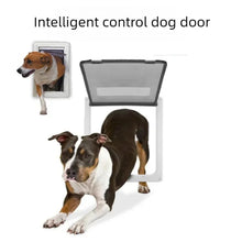 Load image into Gallery viewer, Pet door, free entry and exit, dog hole, cat door, dog door, fence channel, two-way dog door, dog cage, wooden door
