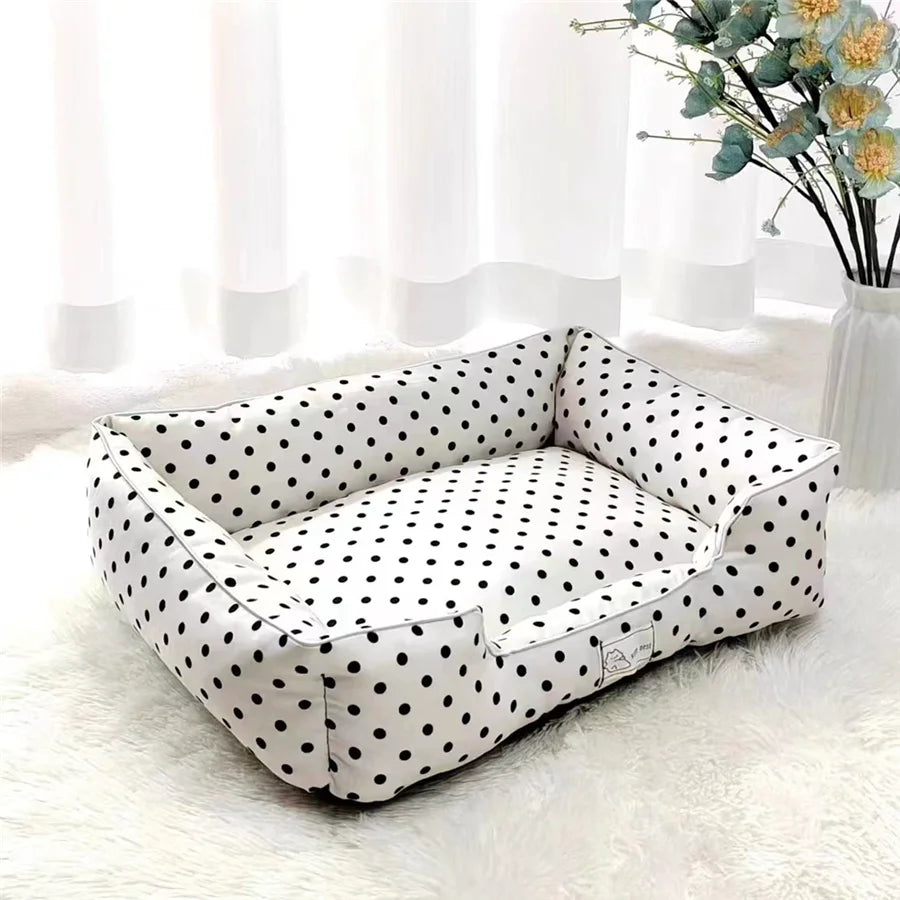2025 Dog Dot Bed Four Season Use Comfortable camas para perros dog beds for small dogs Top Quality dogs pets accessories