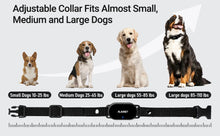Load image into Gallery viewer, Dog Shock Collar with Remote, Dog Training Electric Collar, Waterproof Rechargeable,Dog Shock Collar with LED Light, Beep, Vibra
