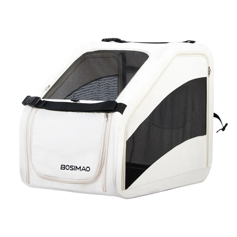 Dog Car Cage Portable Foldable Dog Carriers Breathable and Durable Travel Bags for Cats Dogs Pet Products Accessories