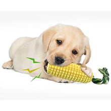 Load image into Gallery viewer, Dog Chew Toys for Aggressive Chewers Indestructible Tough Durable Squeaky Interactive Dog Toys Puppy Teeth Chew Corn Stick Toy
