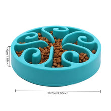 Load image into Gallery viewer, Slow Feeder Dog Bowl - Healthy Eating and Digestion Solution with Bloat Stop Design for Reduced Gulping and Choking
